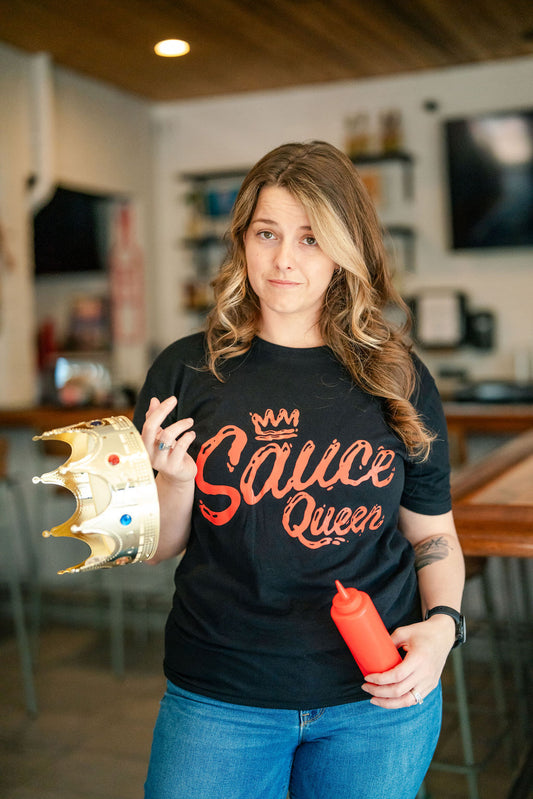 Rule the Kitchen with the Sauce Queen T-shirt!