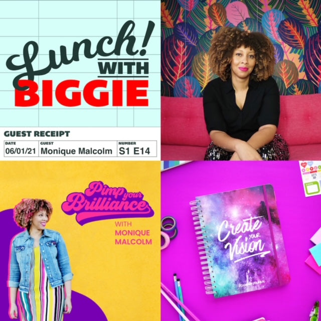 Monique Malcolm - coach, author, and host of the Take Tiny Action Podcast