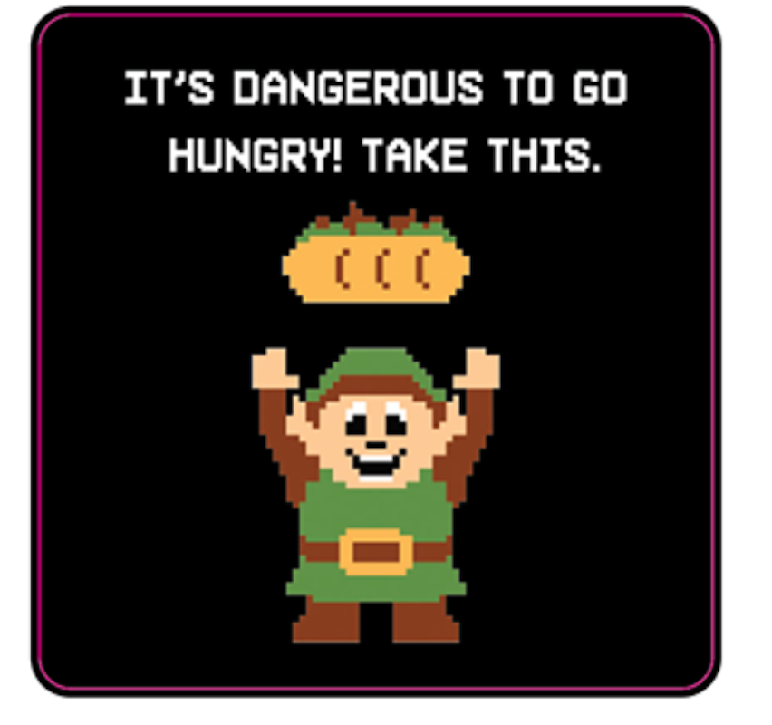 Hungry Adventure Sticker