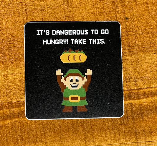 Hungry Adventure Sticker
