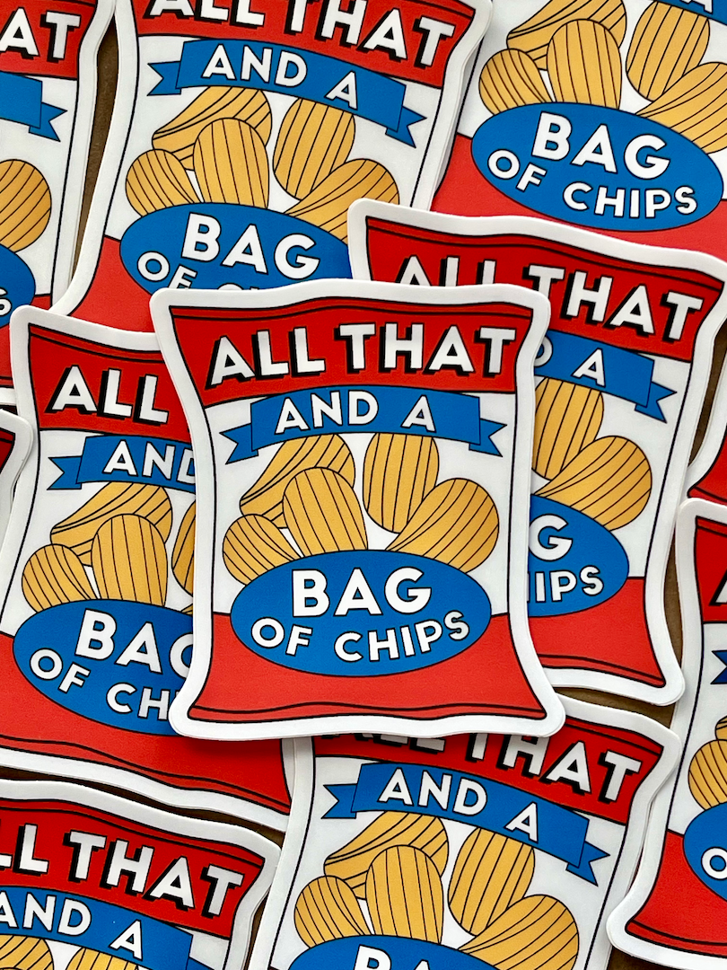 Bag of Chips Sticker