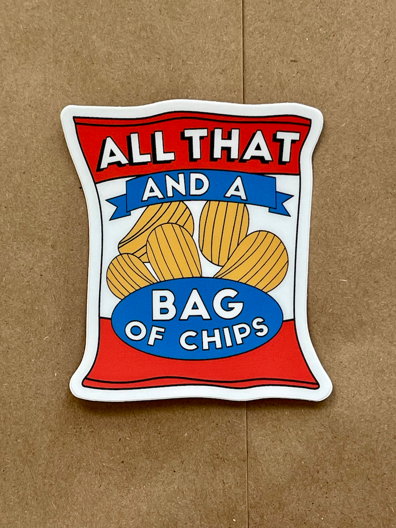Bag of Chips Sticker