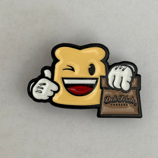 Biggie Bread Enamel Pin