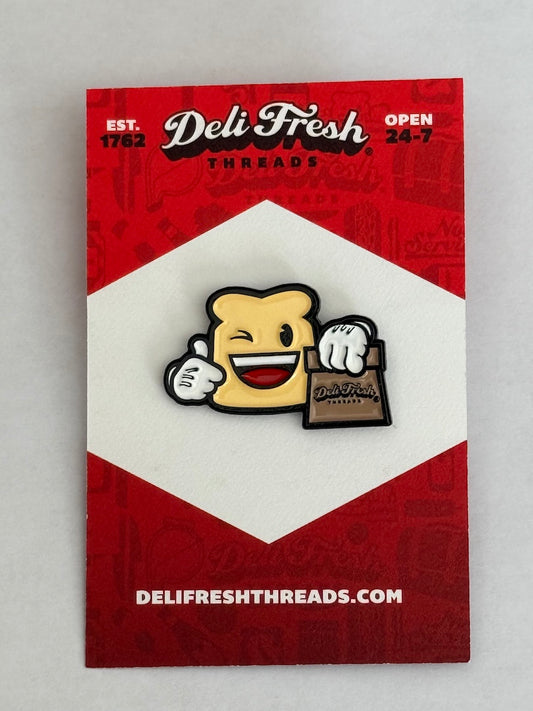 Biggie Bread Enamel Pin