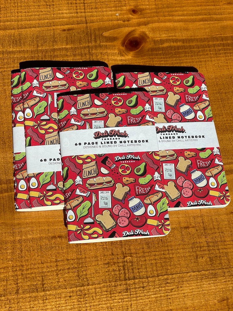 Deli Fresh Threads Pocket Notebook