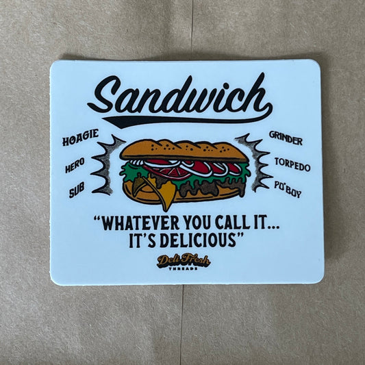 Sandwich Delicious Sticker