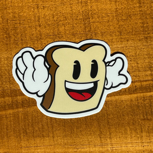 Flying Biggie Bread Sticker