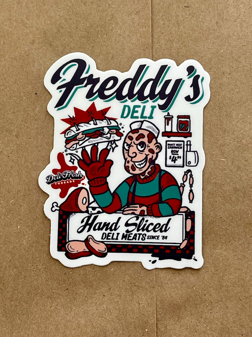 Freddy's Deli Sticker