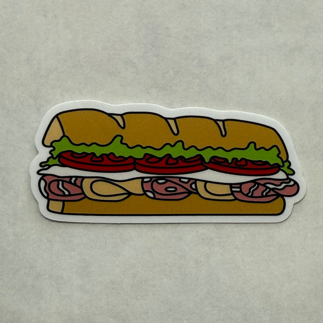 Italian Sub Sticker