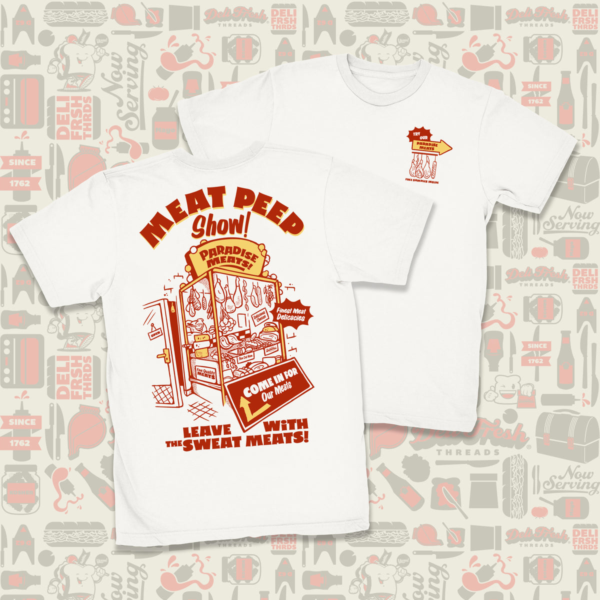 Paradise Meats- Meat Sweats T-shirt