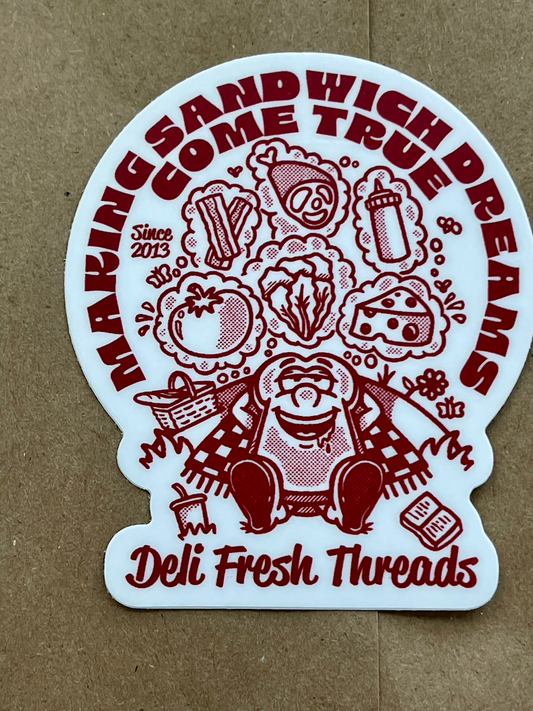 Sandwich Dreams Sticker