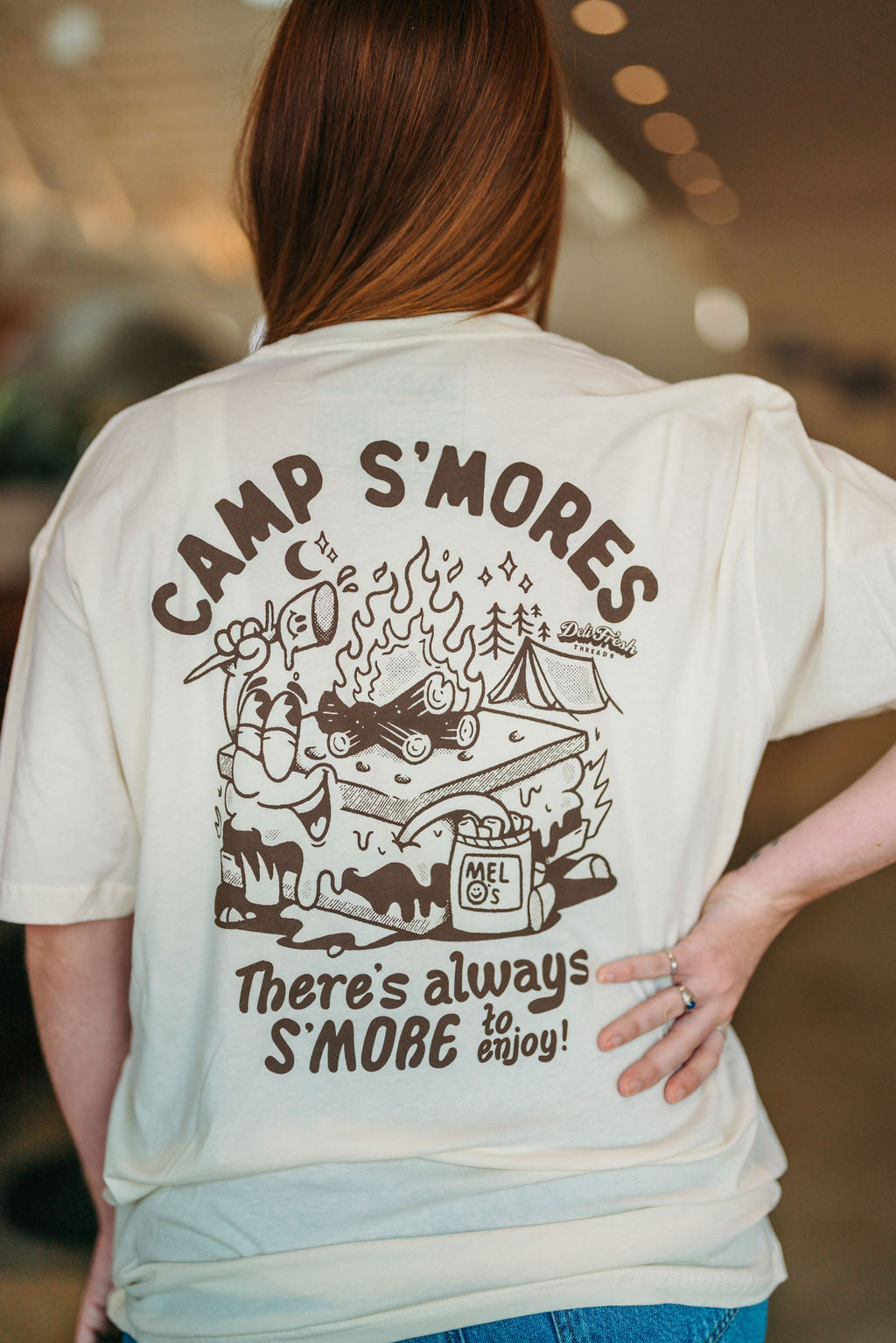 camping tee shirts Camp S'mores Tee – Deli Fresh Threads