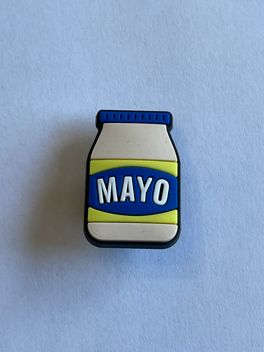 Mayo Jar Shoe Charm