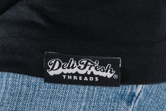 hem tag of t-shirt