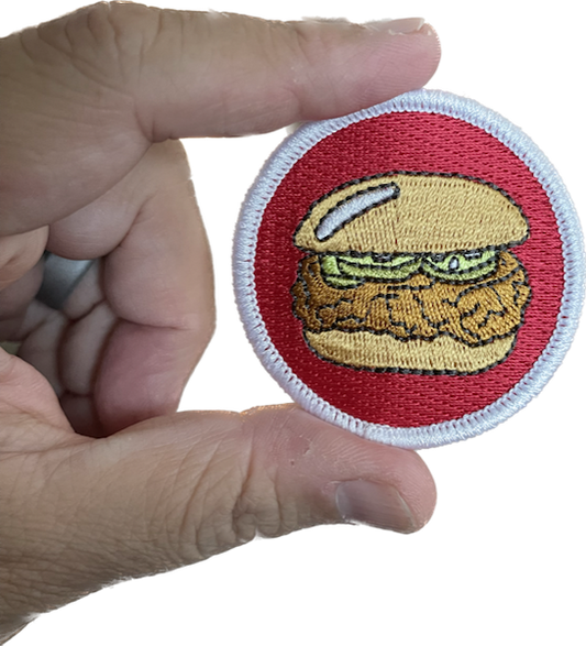 Chicken Sandwich Merit Badge Patch
