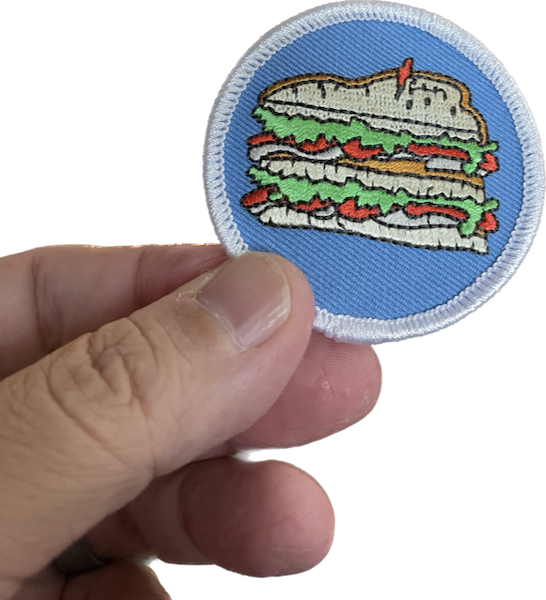 Club Sandwich Merit Badge Patch