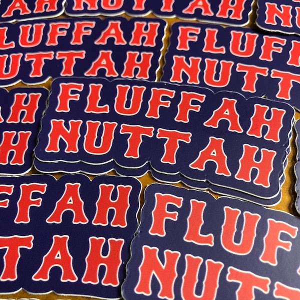 Fluffah Nuttah Sticker