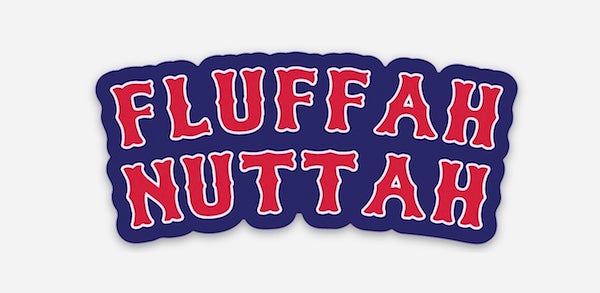 Fluffah Nuttah Sticker