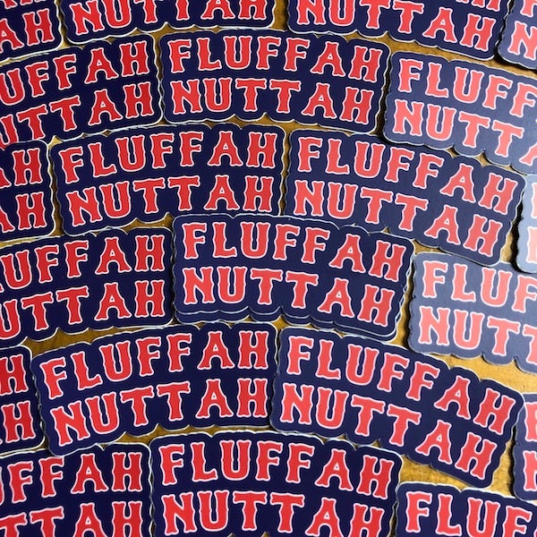 Fluffah Nuttah Sticker