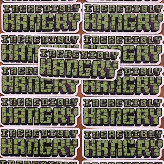 Incredibly Hangry Sticker