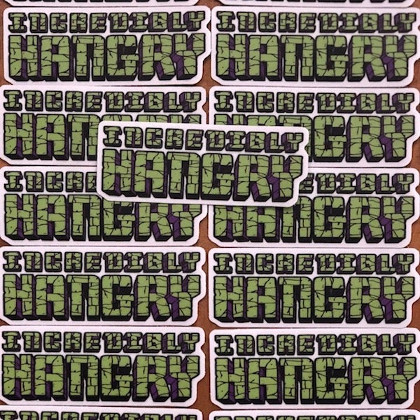 Incredibly Hangry Sticker