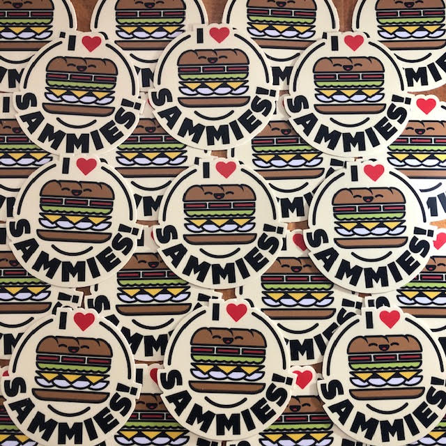 Love Sammies Sticker