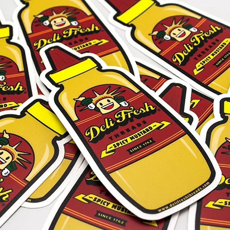 Spicy Mustard Sticker