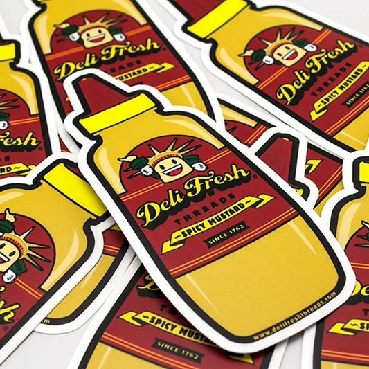 Spicy Mustard Sticker