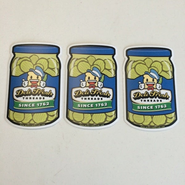 Pickle Jar Sticker