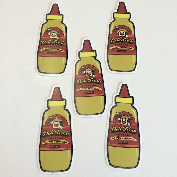 Spicy Mustard Sticker