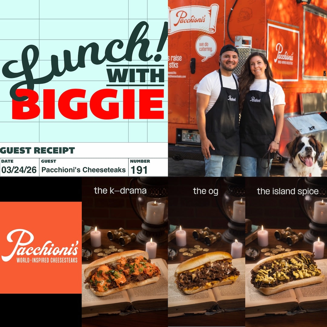 Pacchioni World Inspired Cheesesteaks - Daniel Pacchioni