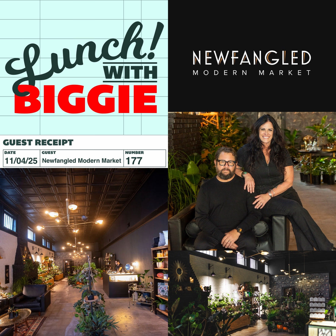 Newfangled Modern Market - Courtney and Rusty Hamil