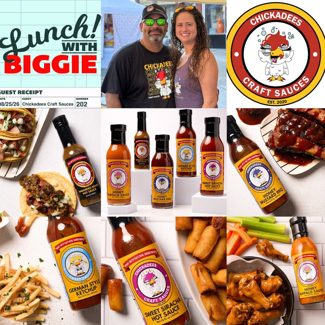 Chickadees Craft Sauces-  Rudy Javar