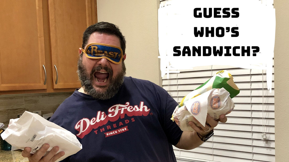Blindfold Sandwich Challenge