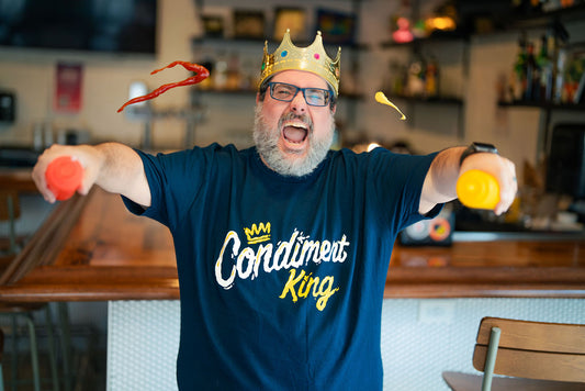 All Hail the Condiment King T-shirt!