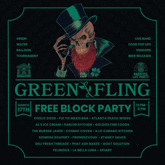 St Patrick's Day at Tactical Brewing - Green Fling - March 17th 12-5pm