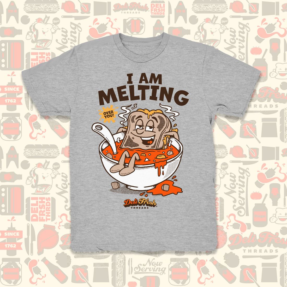 I'm Melting Over You – The Ultimate Grilled Cheese T-Shirt