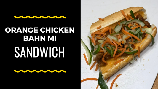 Orange Chicken Banh Mi Sub