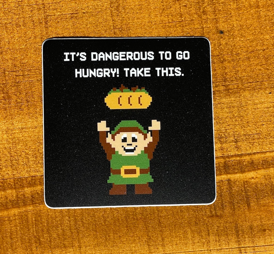 Hungry Adventure Sticker