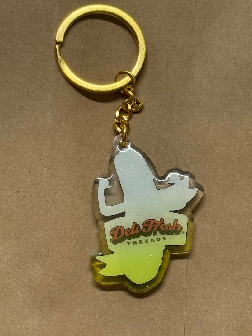 Big Dill Pickle Acrylic Keychain