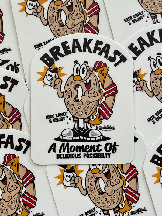 Breakfast Sandwich Sticker