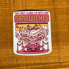 Load image into Gallery viewer, Club Sandwich Sticker
