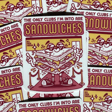 Load image into Gallery viewer, Club Sandwich Sticker
