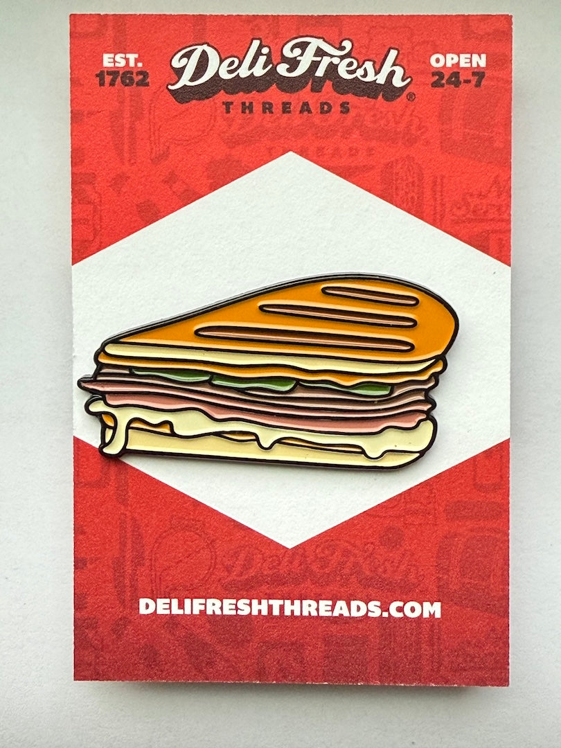 Cuban Sandwich Enamel Pin