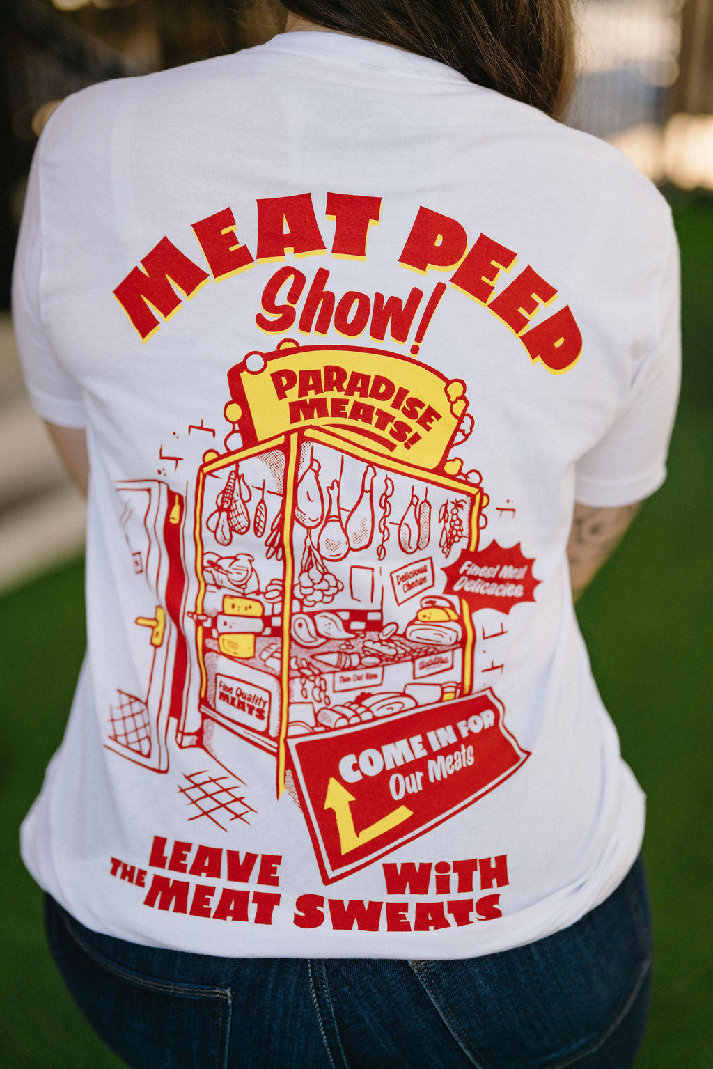 Paradise Meats-  Meat Sweats T-shirt