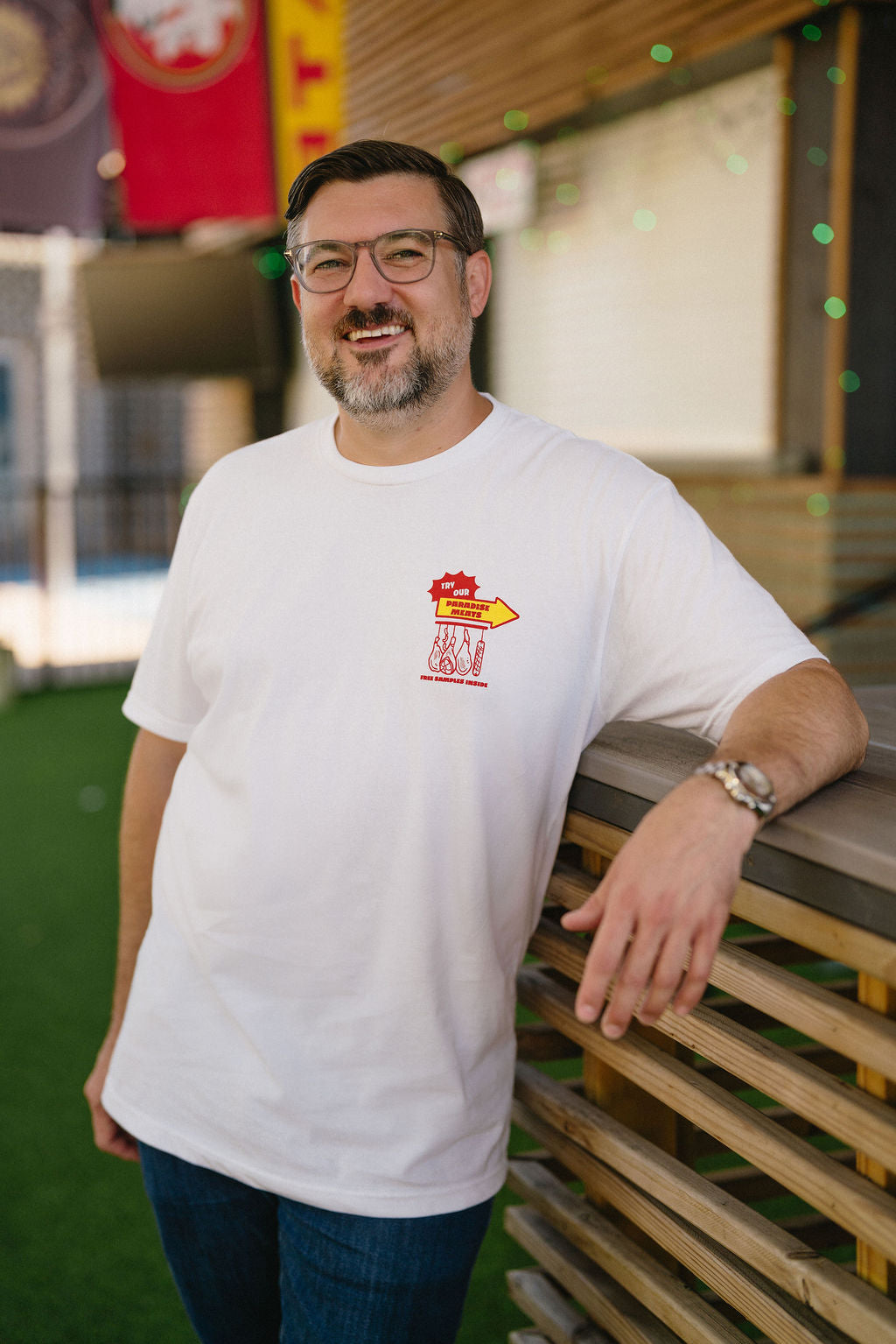 Paradise Meats-  Meat Sweats T-shirt