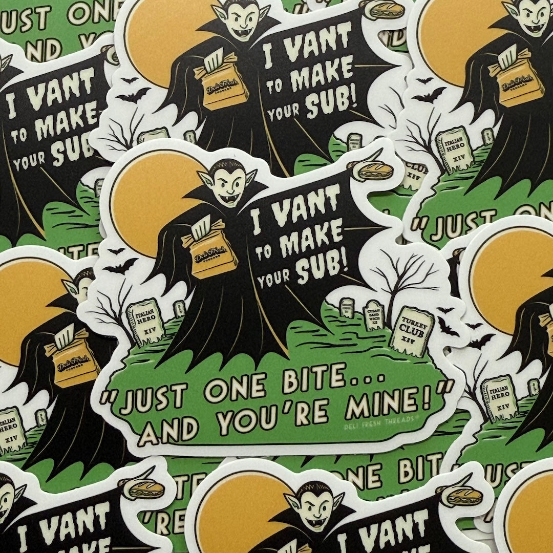 Dracula - House of Fangwiches Sticker