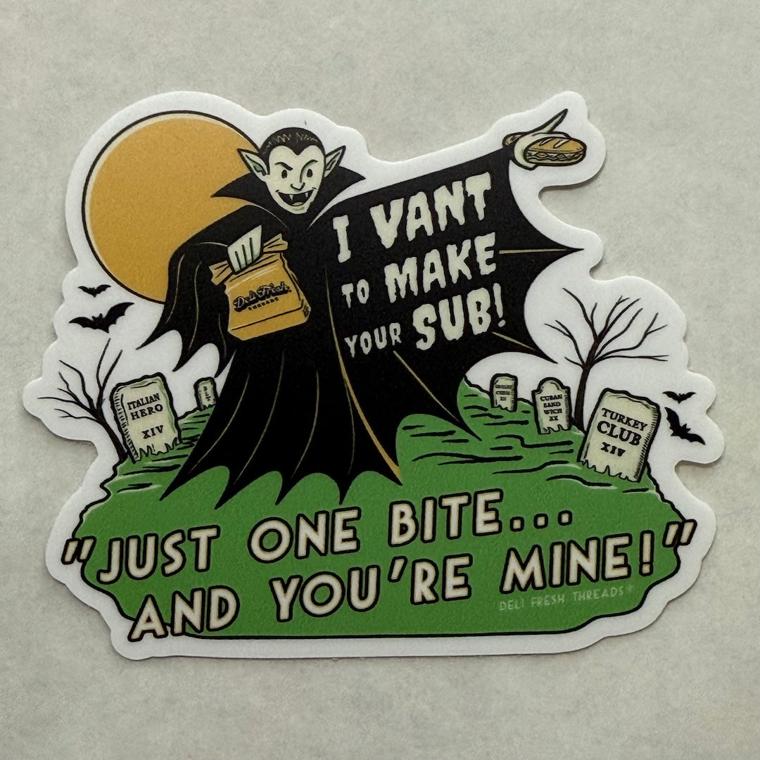 Dracula - House of Fangwiches Sticker