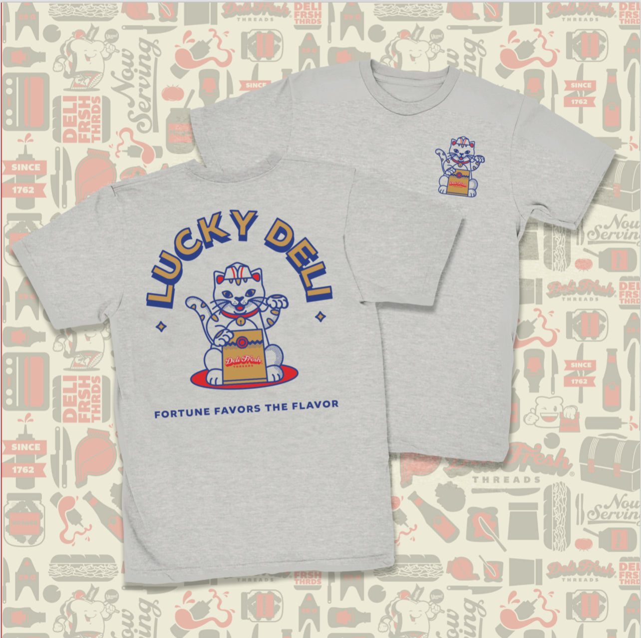 Lucky Deli Cat Tee