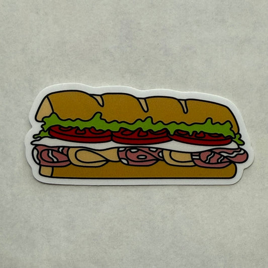 Italian Sub Sticker